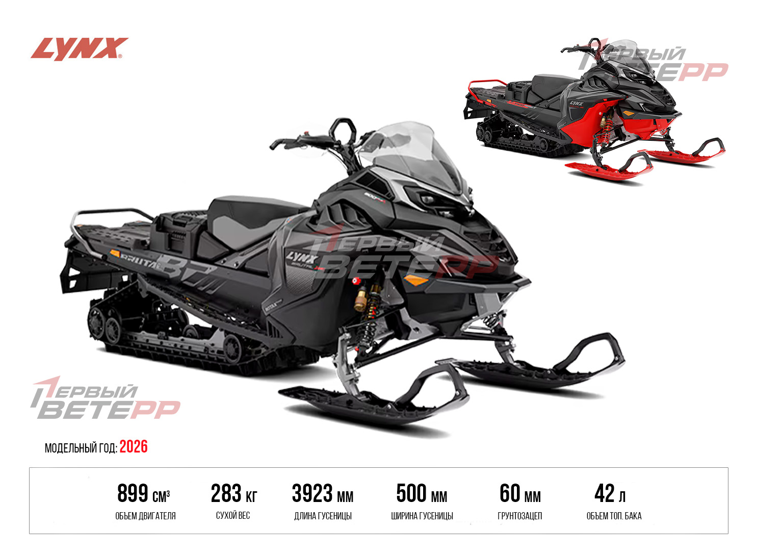 BRUTAL RE 500 900 ACE Turbo R (2026)