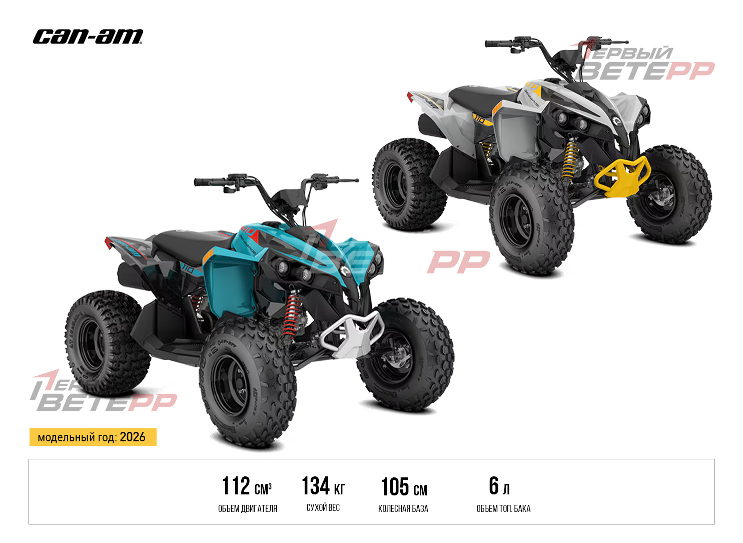 RENEGADE 110 EFI (2026) v Ds