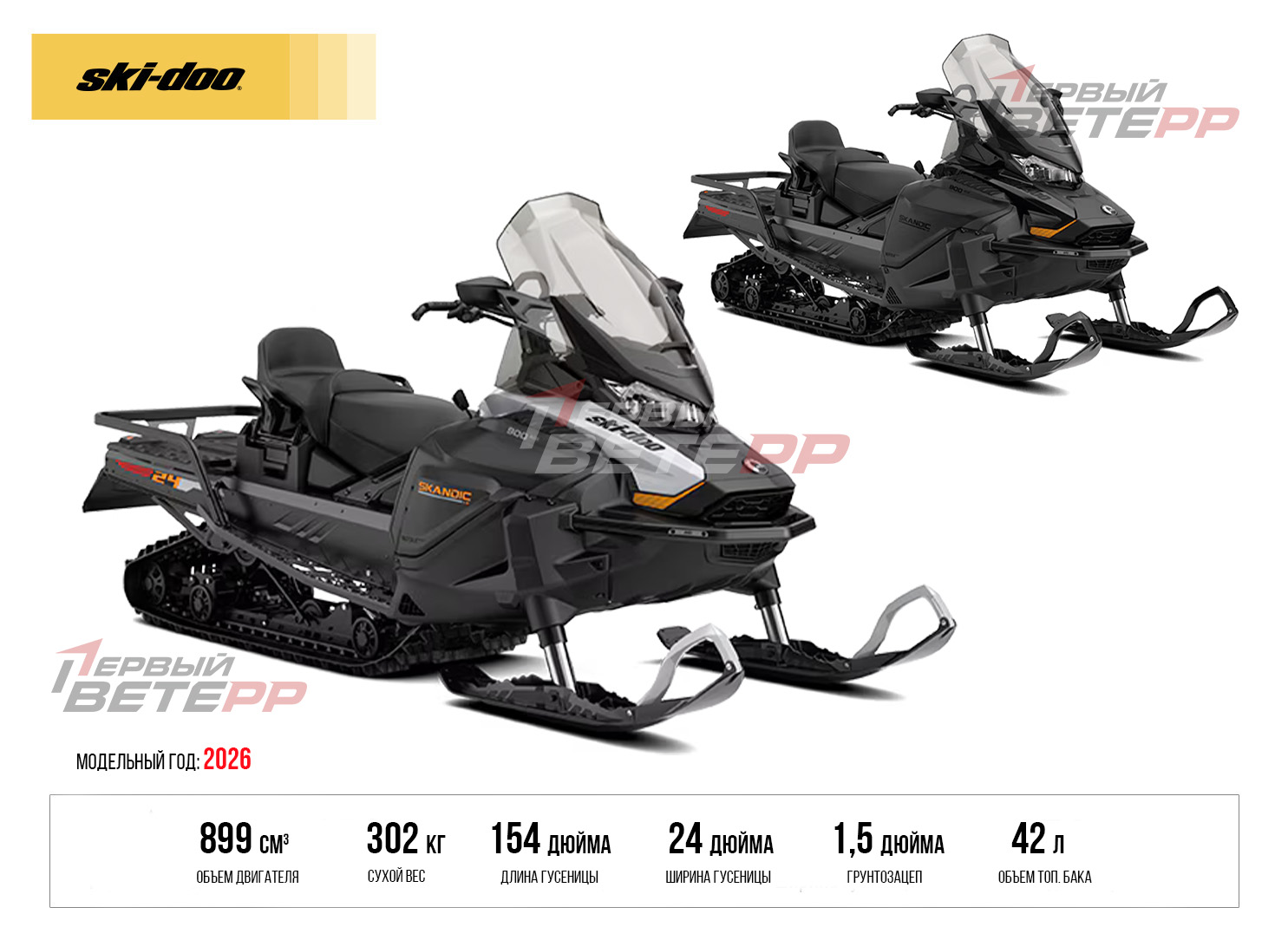 Skandic LE 24″ 900 ACE (2026)