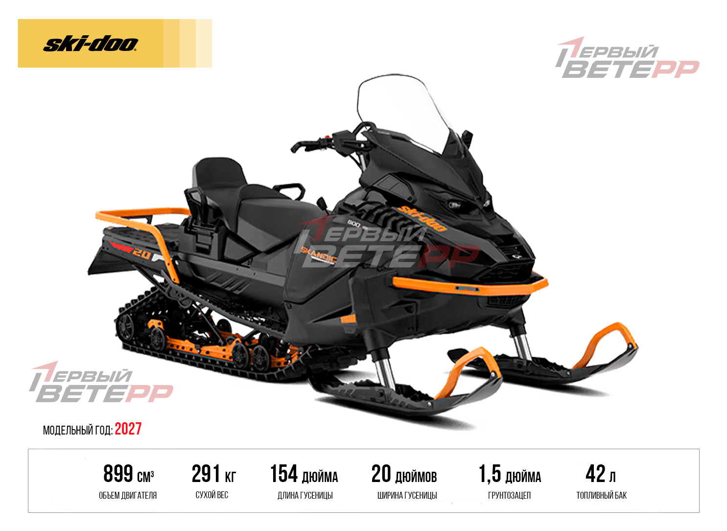Skandic LE 20″ 900 ACE 2027